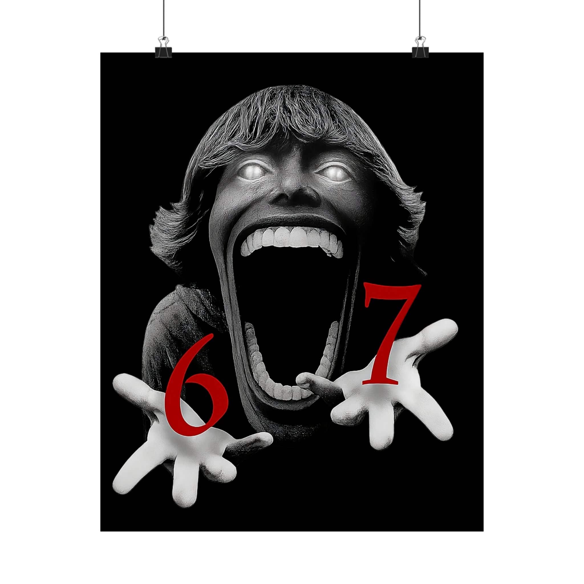 Plakat brainrot — 67 - brainrot-tee 16″ x 20″ / Matte