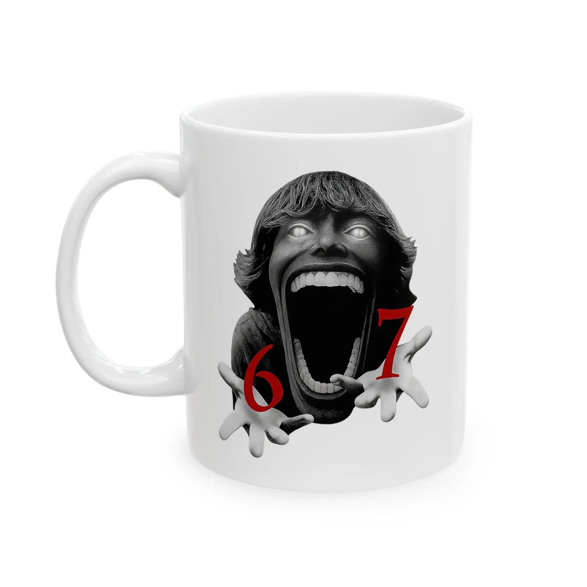 Kubek 67 (11oz & 15oz) - brainrot-tee 